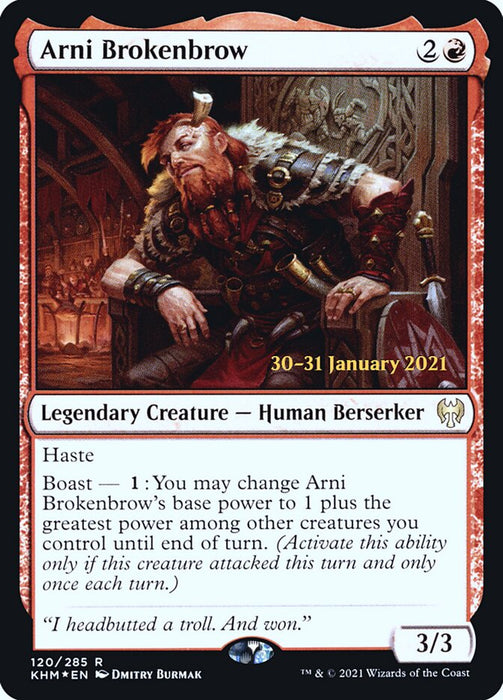 Arni Brokenbrow  - Legendary (Foil)
