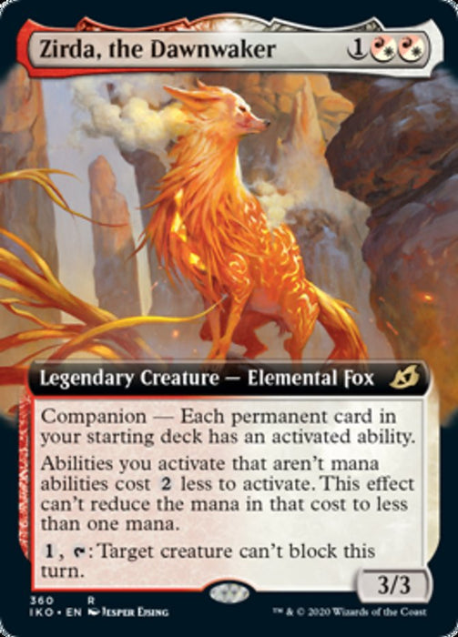 Zirda, the Dawnwaker  - Companion - Legendary - Extended Art