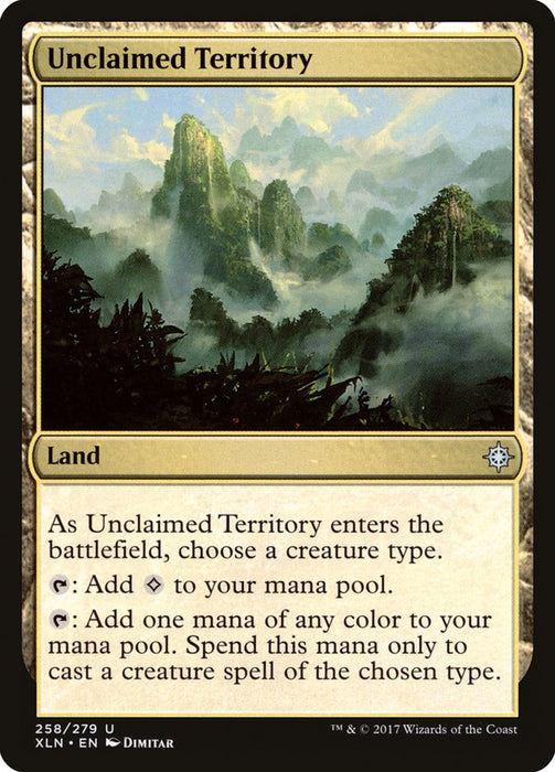 Unclaimed Territory  (Foil)