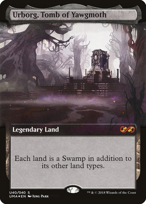 Urborg, Tomb of Yawgmoth  - Extended Art - Legendary (Foil)