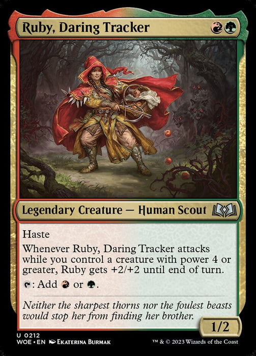 Ruby, Daring Tracker - Legendary