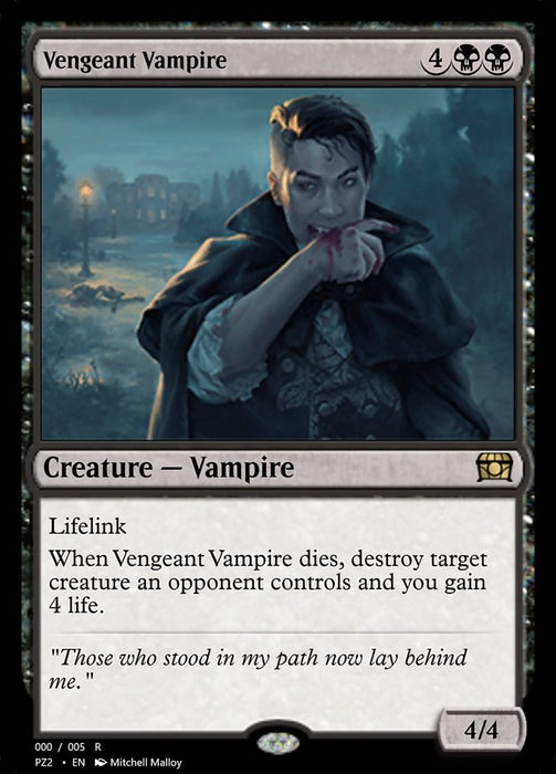 Vengeant Vampire  (Foil)