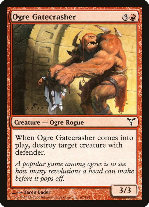 Ogre Gatecrasher  (Foil)
