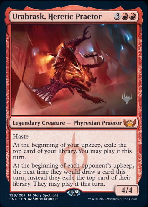 Urabrask, Heretic Praetor - Legendary (Foil)