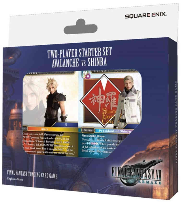 Final Fantasy TCG - Avalanche VS Shinra 2 player set