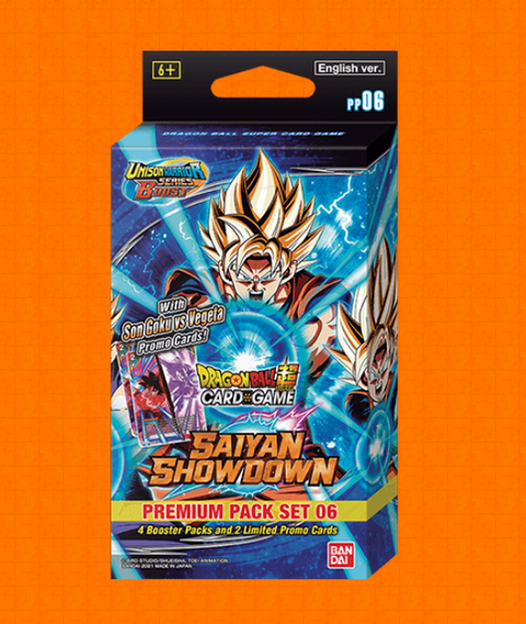Dragonball Super Saiyan Showdown Premium Pack Set 06