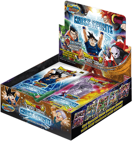 Dragonball Super Unison Warriors Cross Spirits Booster Box - Releases August 13, 2021